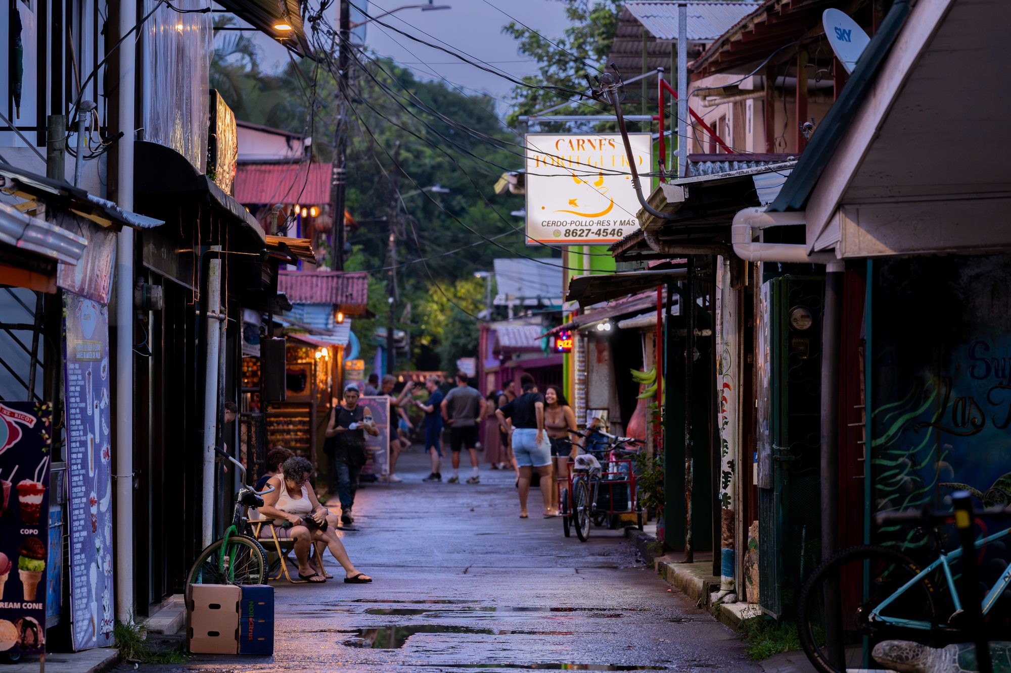Rue animée, Costa Rica